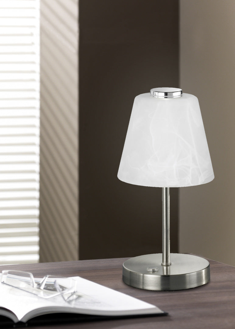 EMMY | Table lamp | Nickel mat | Metal