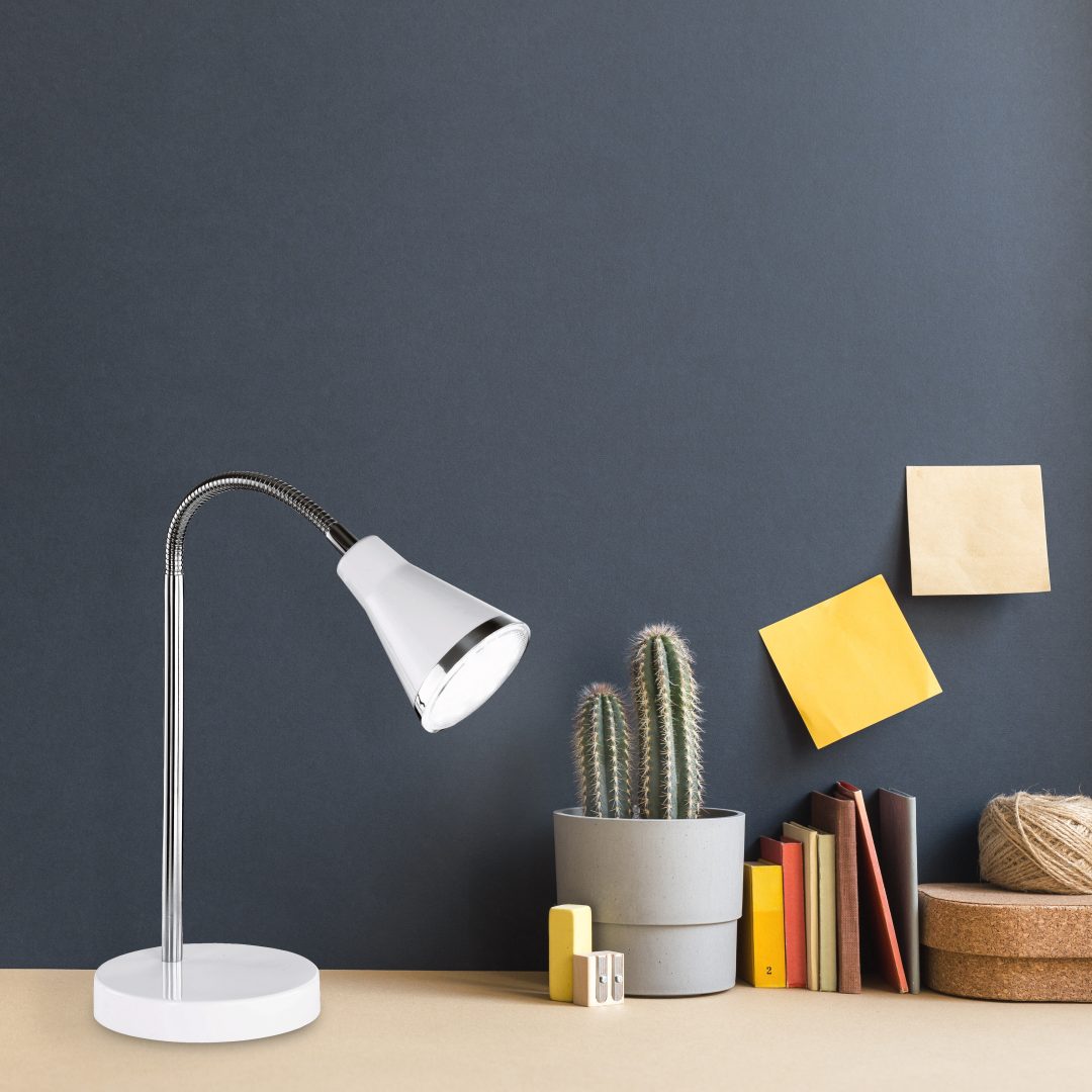 ARRAS | Table lamp | White | Plastic