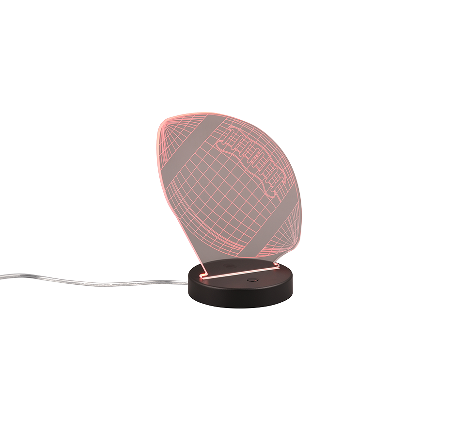 FOOTBALL | Table lamp | Black mat | Metal