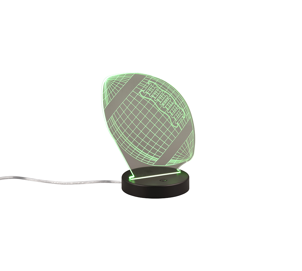 FOOTBALL | Table lamp | Black mat | Metal