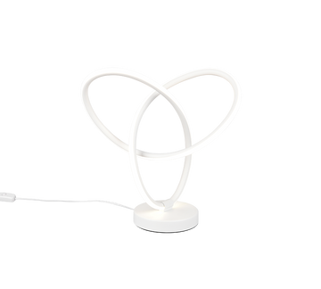 LANDO | Table lamp | White mat | Metal