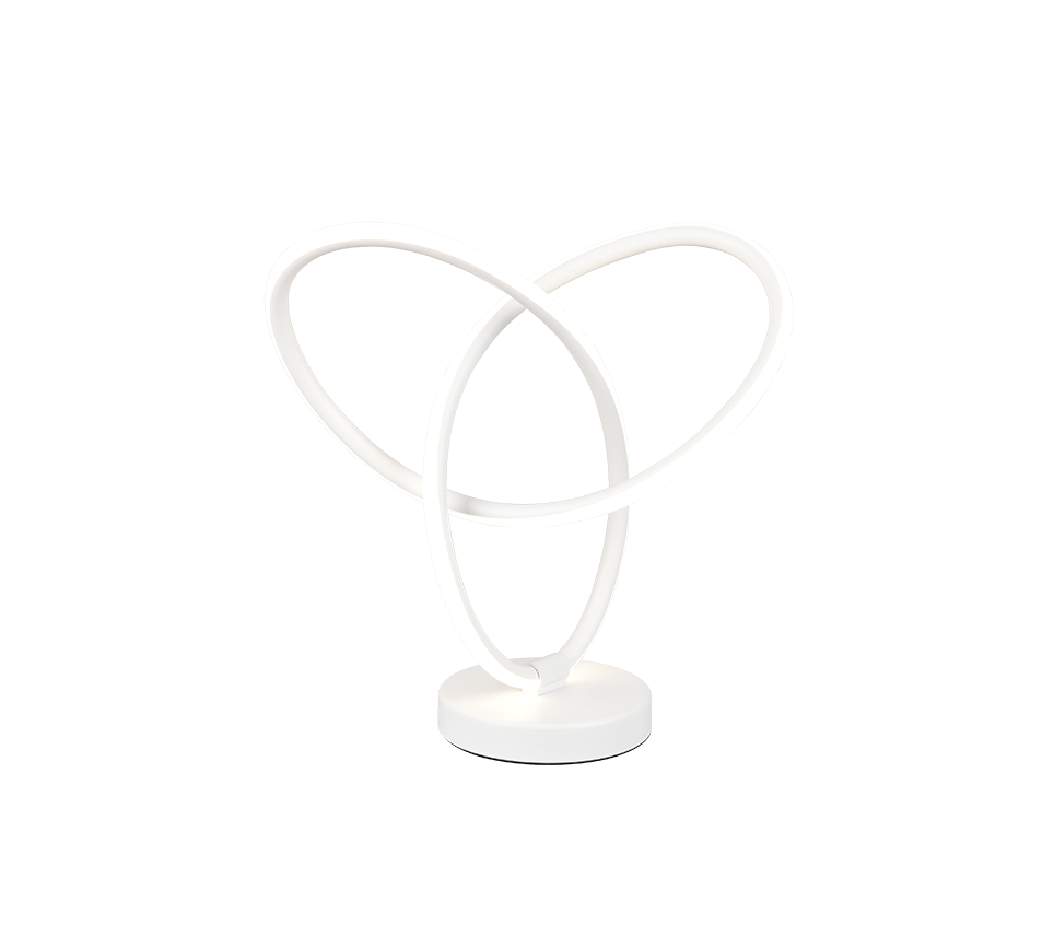 LANDO | Table lamp | White mat | Metal