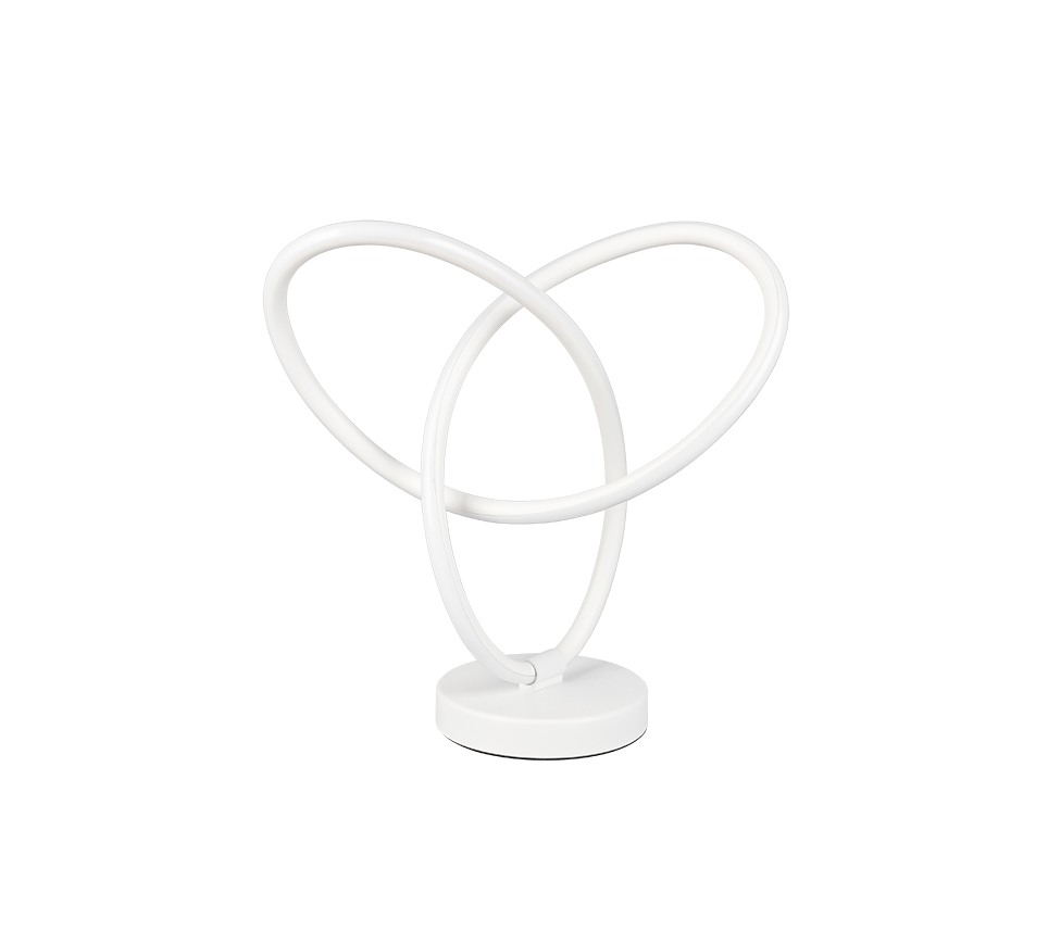 LANDO | Table lamp | White mat | Metal