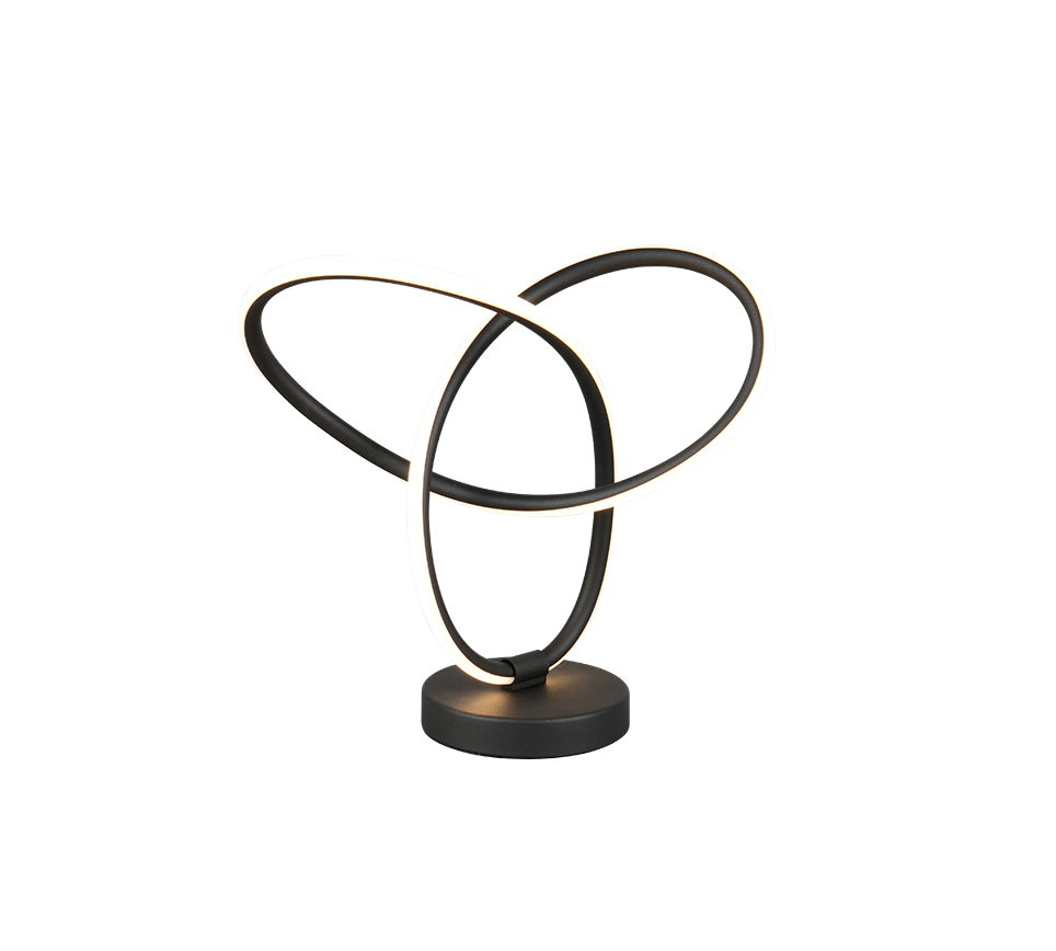 LANDO | Table lamp | Black mat | Metal