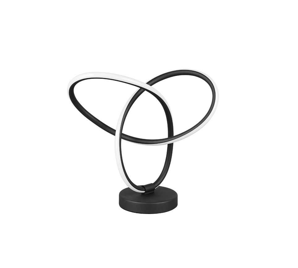 LANDO | Table lamp | Black mat | Metal