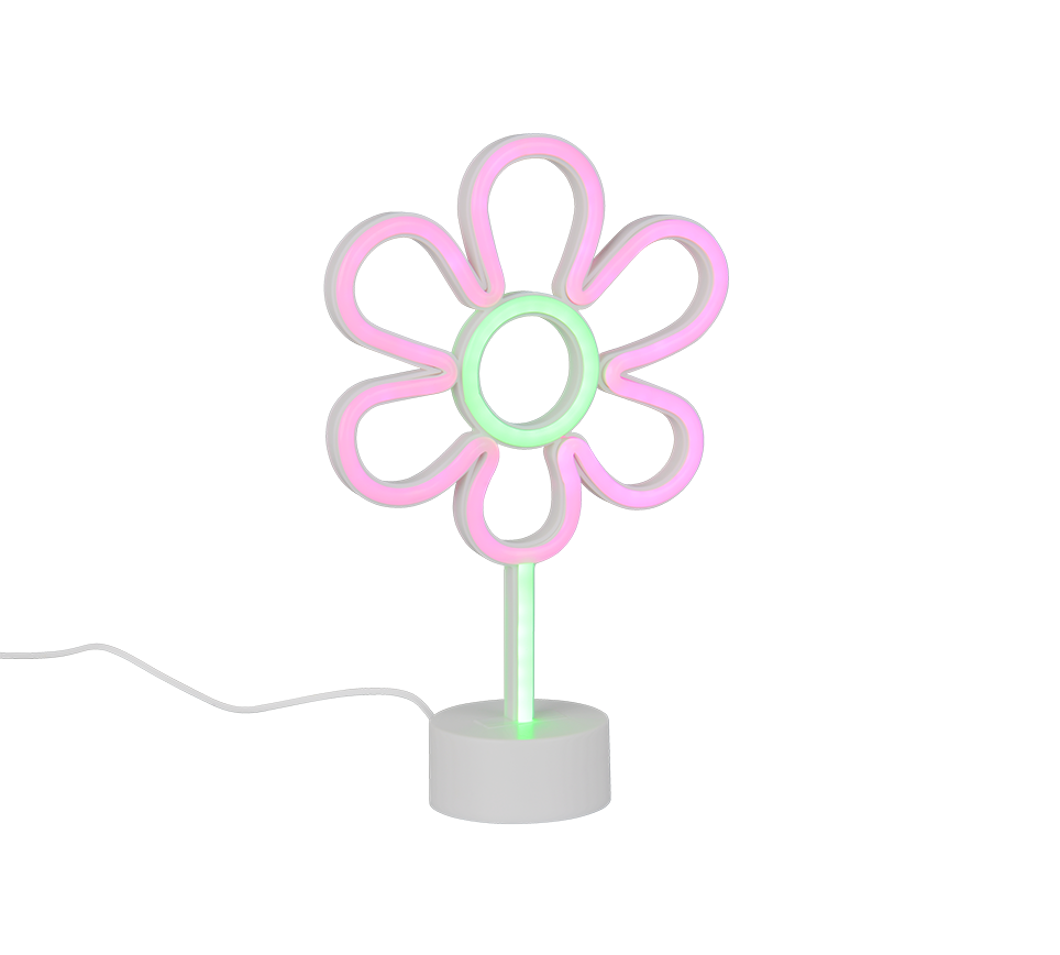 ROSE | Table lamp | White | Plastic