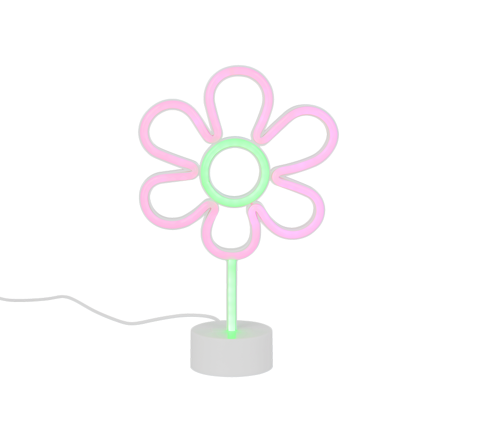 ROSE | Table lamp | White | Plastic