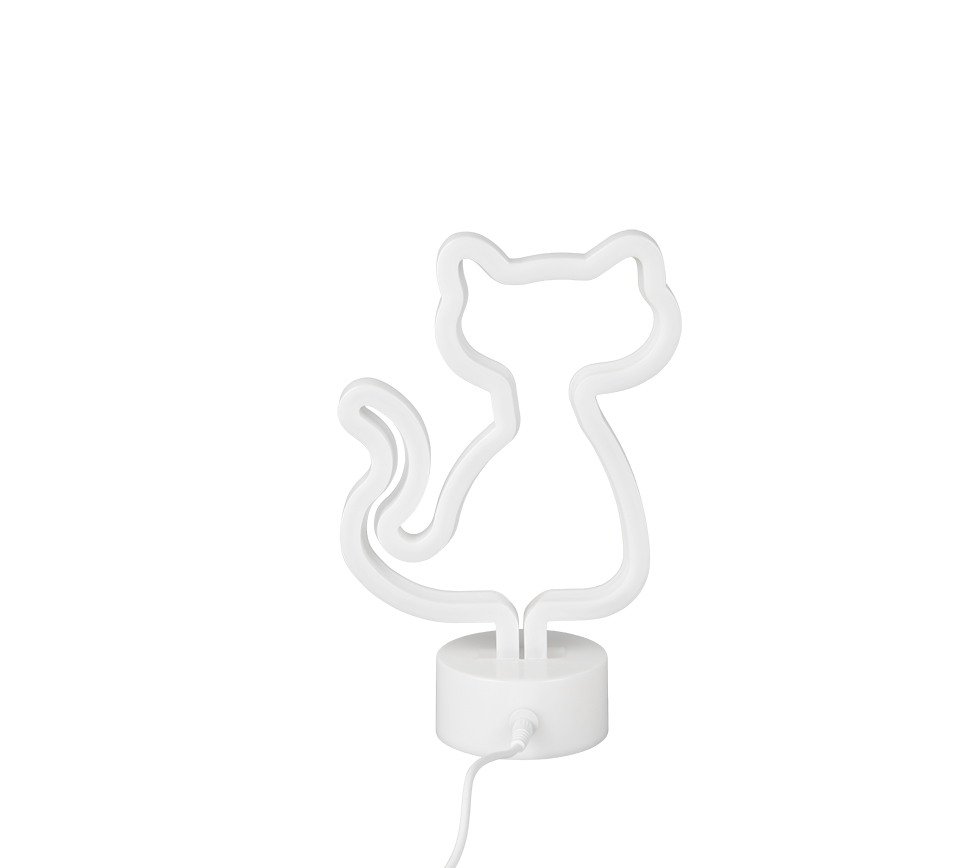 CAT | Table lamp | White | Plastic