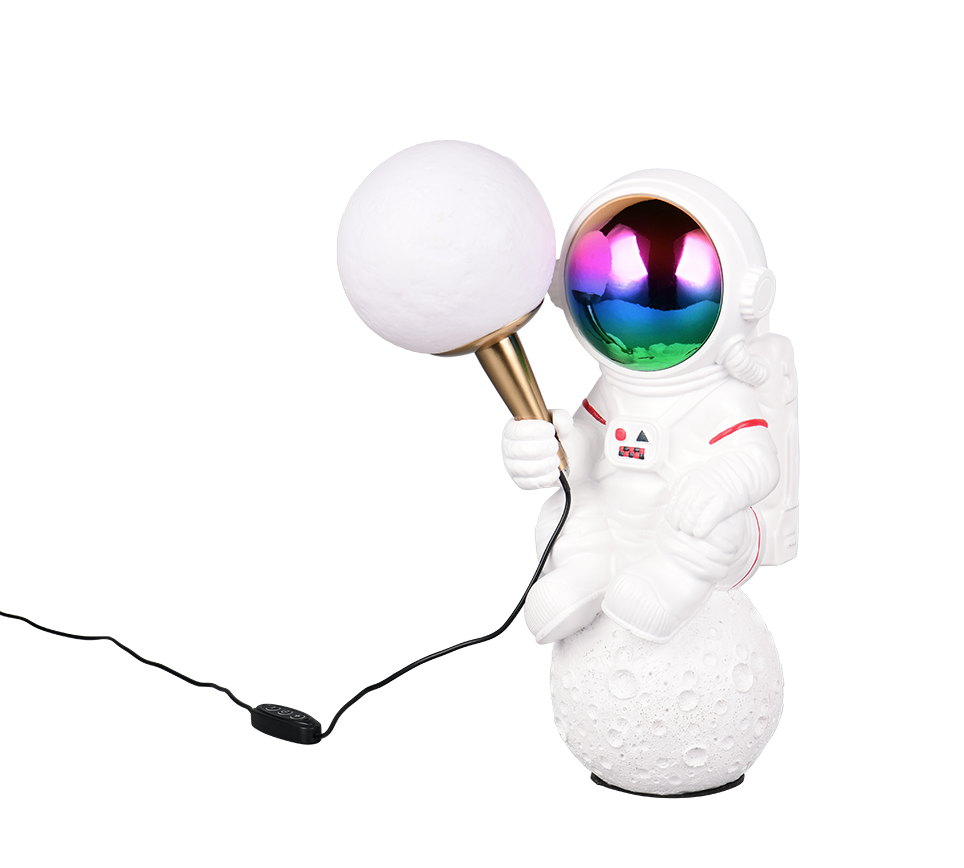 STRONG | Table lamp | White | Polyresin