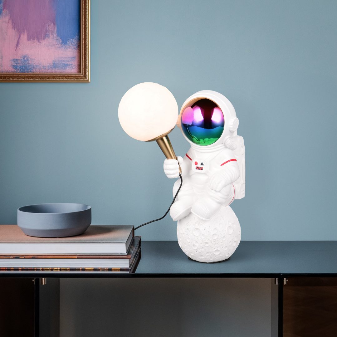STRONG | Table lamp | White | Polyresin