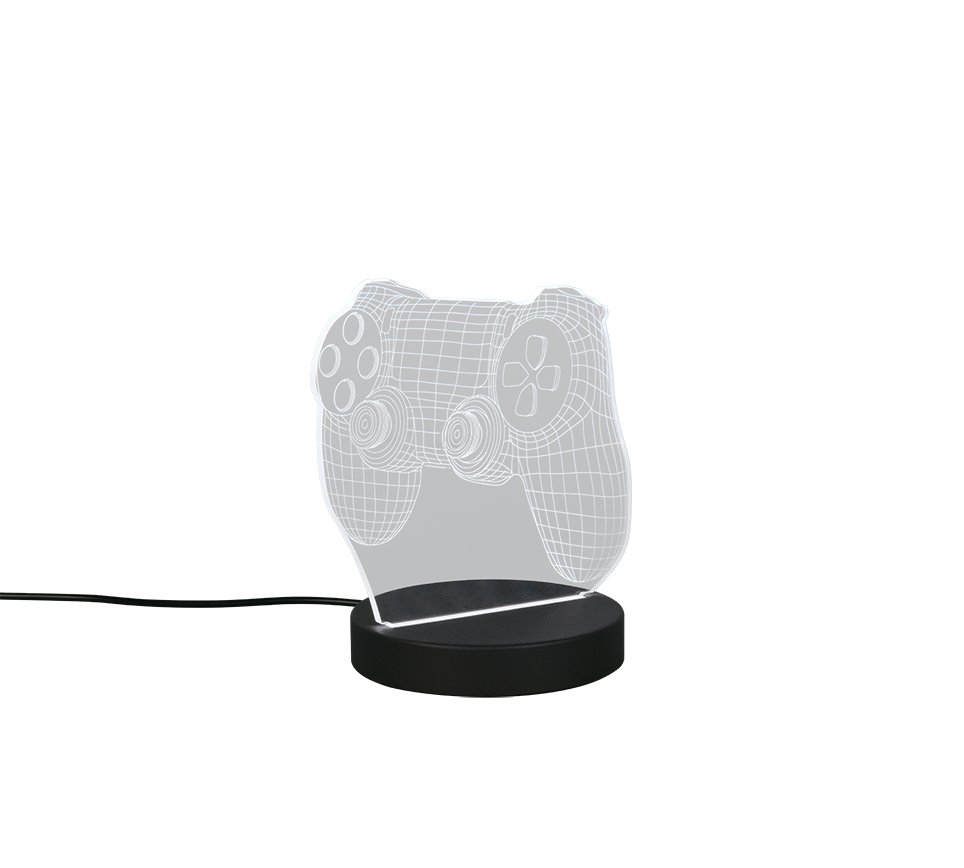 JOY | Table lamp | Black | Plastic
