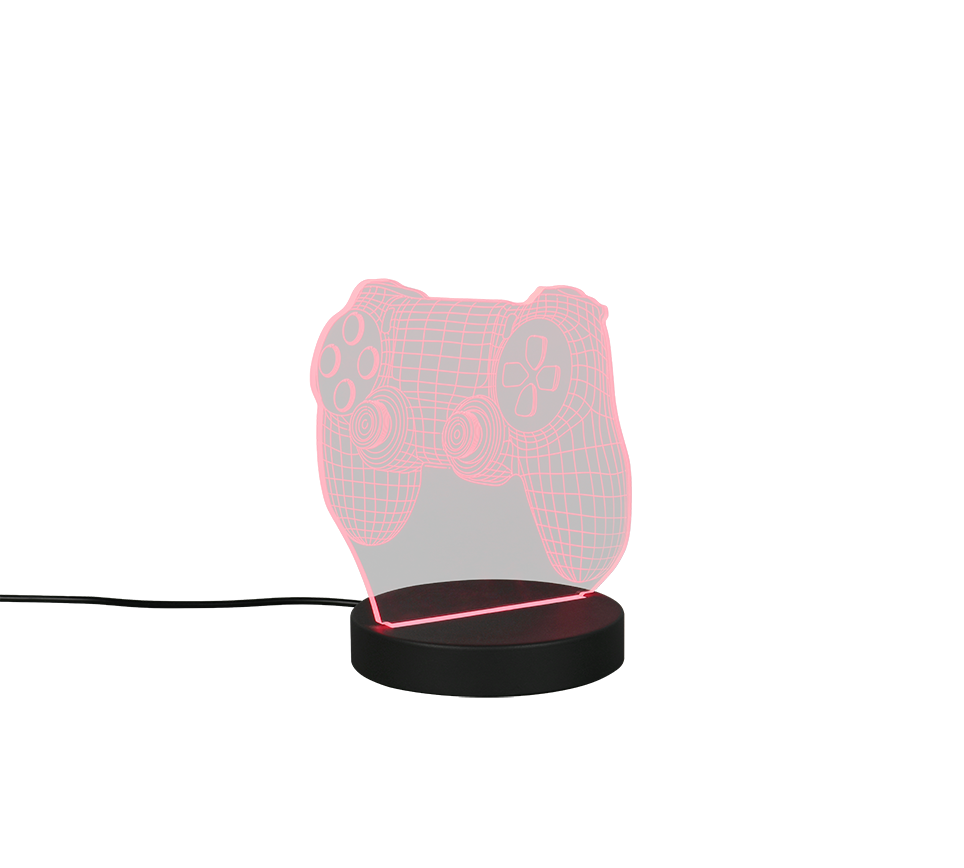 JOY | Table lamp | Black | Plastic