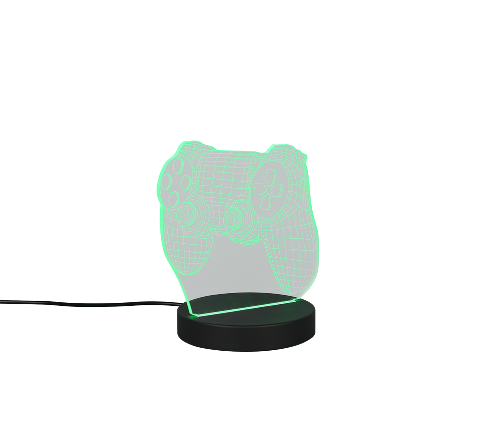 JOY | Table lamp | Black | Plastic