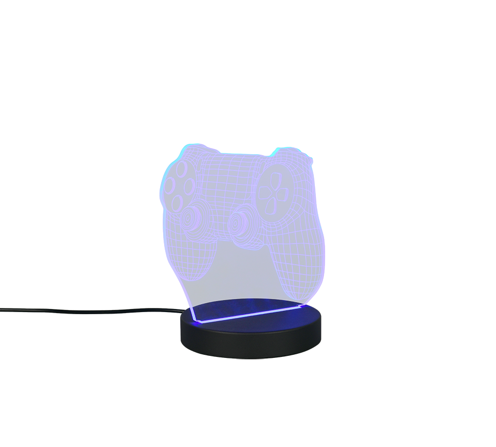 JOY | Table lamp | Black | Plastic