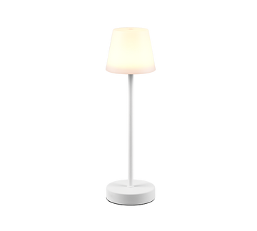 MARTINEZ | Table lamp | White mat | Plastic