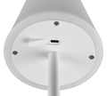 MARTINEZ | Table lamp | White mat | Plastic