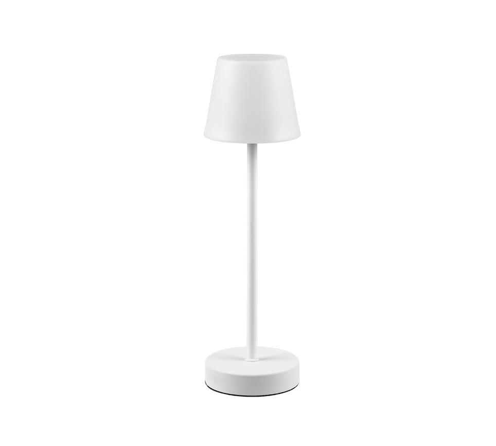 MARTINEZ | Table lamp | White mat | Plastic