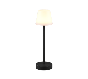 MARTINEZ | Table lamp | Black mat | Plastic
