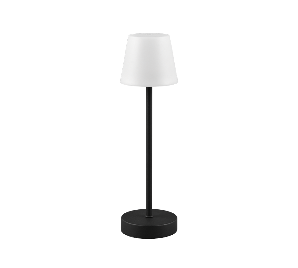 MARTINEZ | Table lamp | Black mat | Plastic