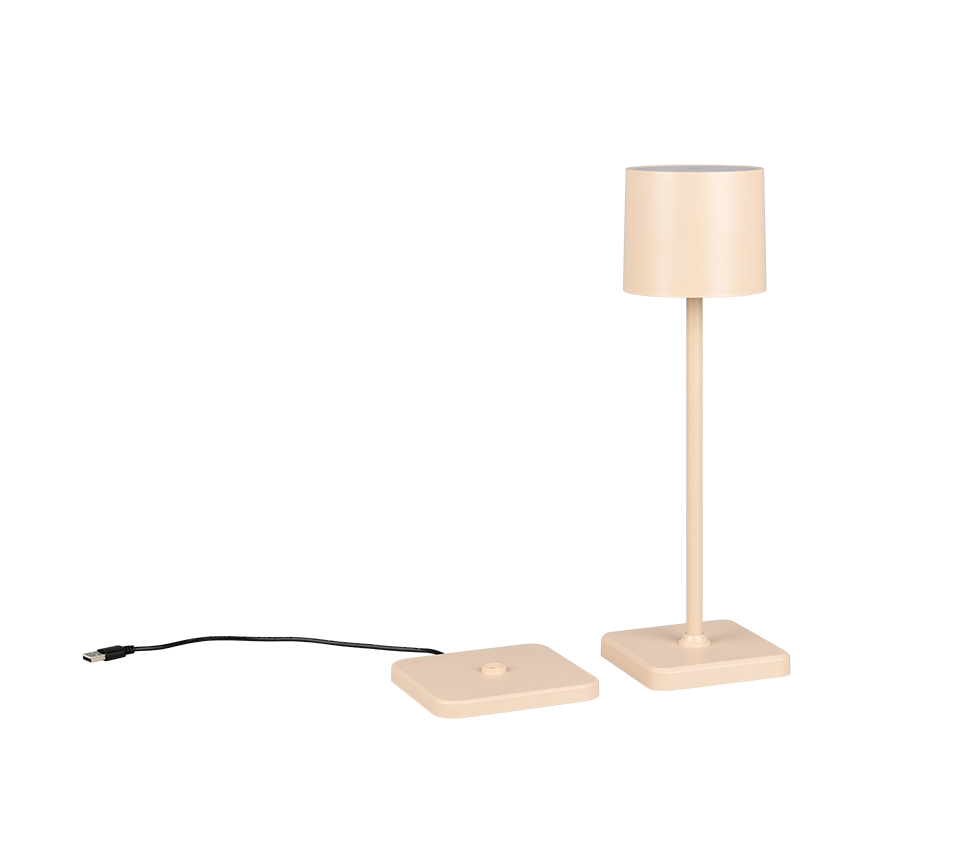 FERNANDEZ | Table lamp | Sand | Plastic