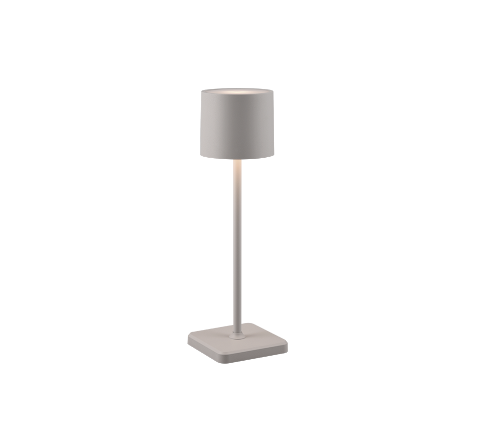 FERNANDEZ | Table lamp | Ultimate grey | Plastic