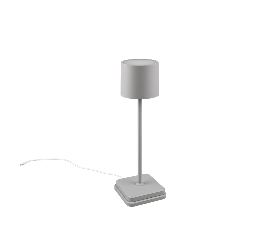 FERNANDEZ | Table lamp | Ultimate grey | Plastic