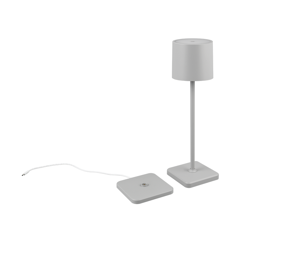 FERNANDEZ | Table lamp | Ultimate grey | Plastic