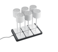 FERNANDEZ | Table lamp | White mat | Plastic