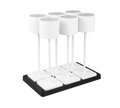 FERNANDEZ | Table lamp | White mat | Plastic