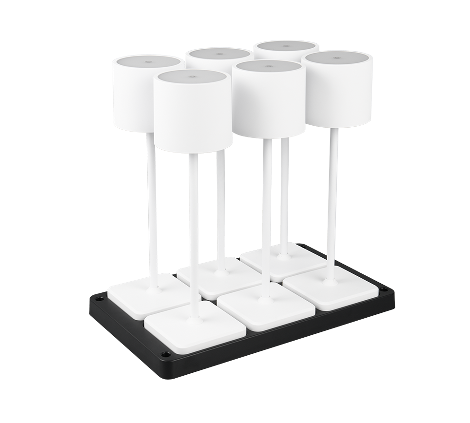 FERNANDEZ | Table lamp | White mat | Plastic