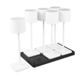 FERNANDEZ | Table lamp | White mat | Plastic