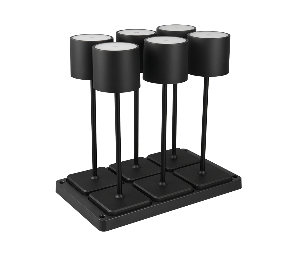 FERNANDEZ | Table lamp | Black mat | Plastic