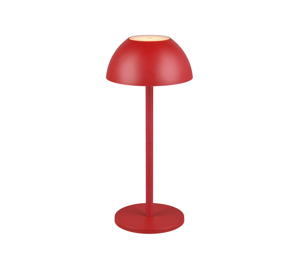 RICARDO | Table lamp | Red | Plastic