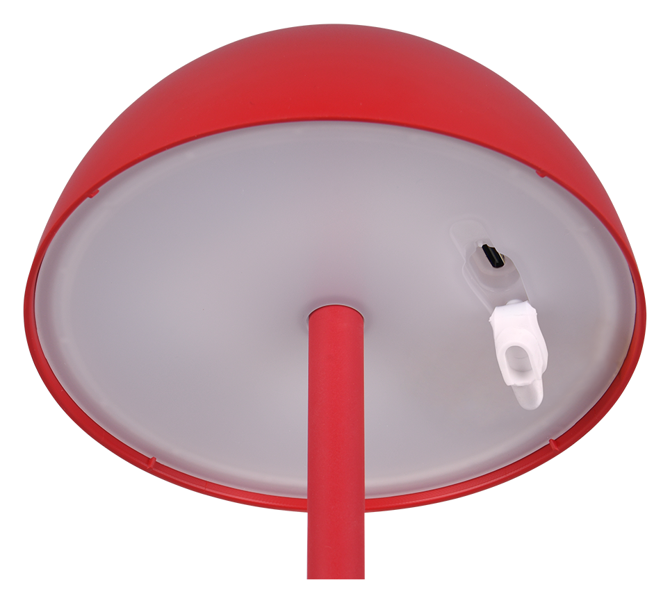 RICARDO | Table lamp | Red | Plastic