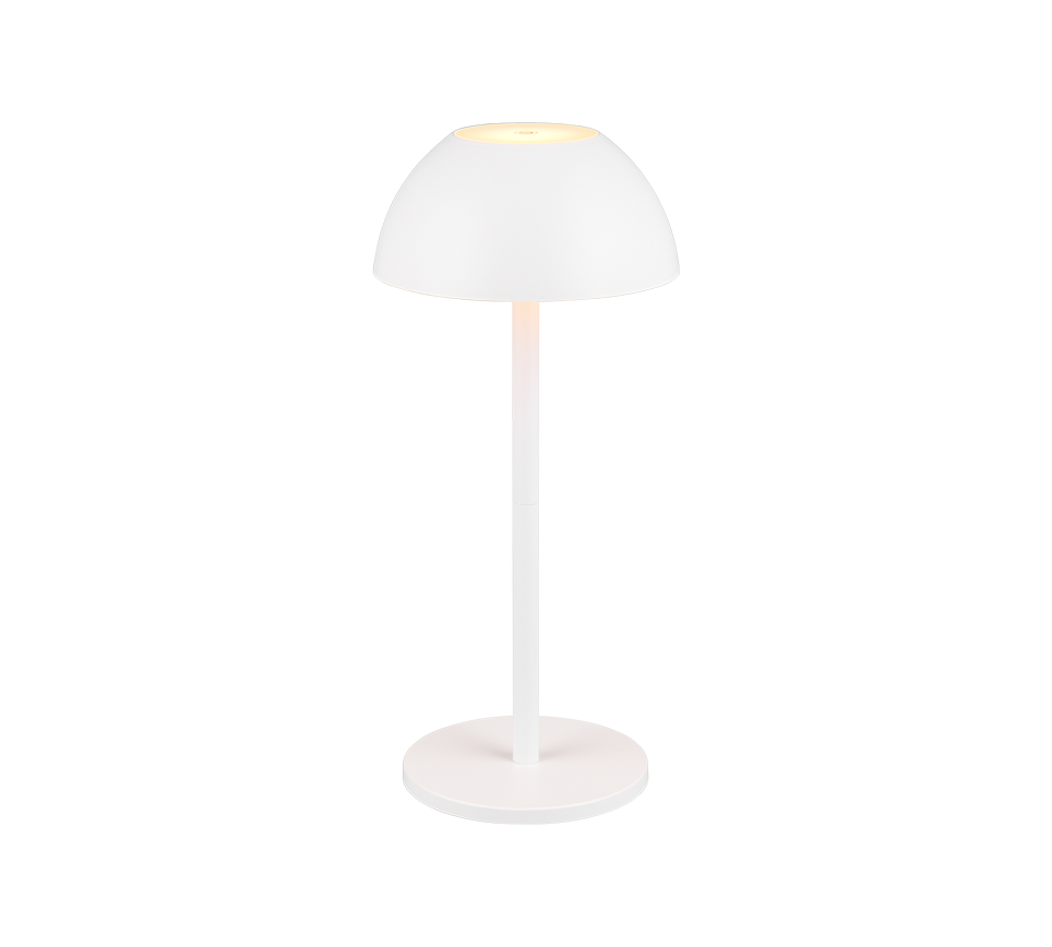 RICARDO | Table lamp | White mat | Plastic
