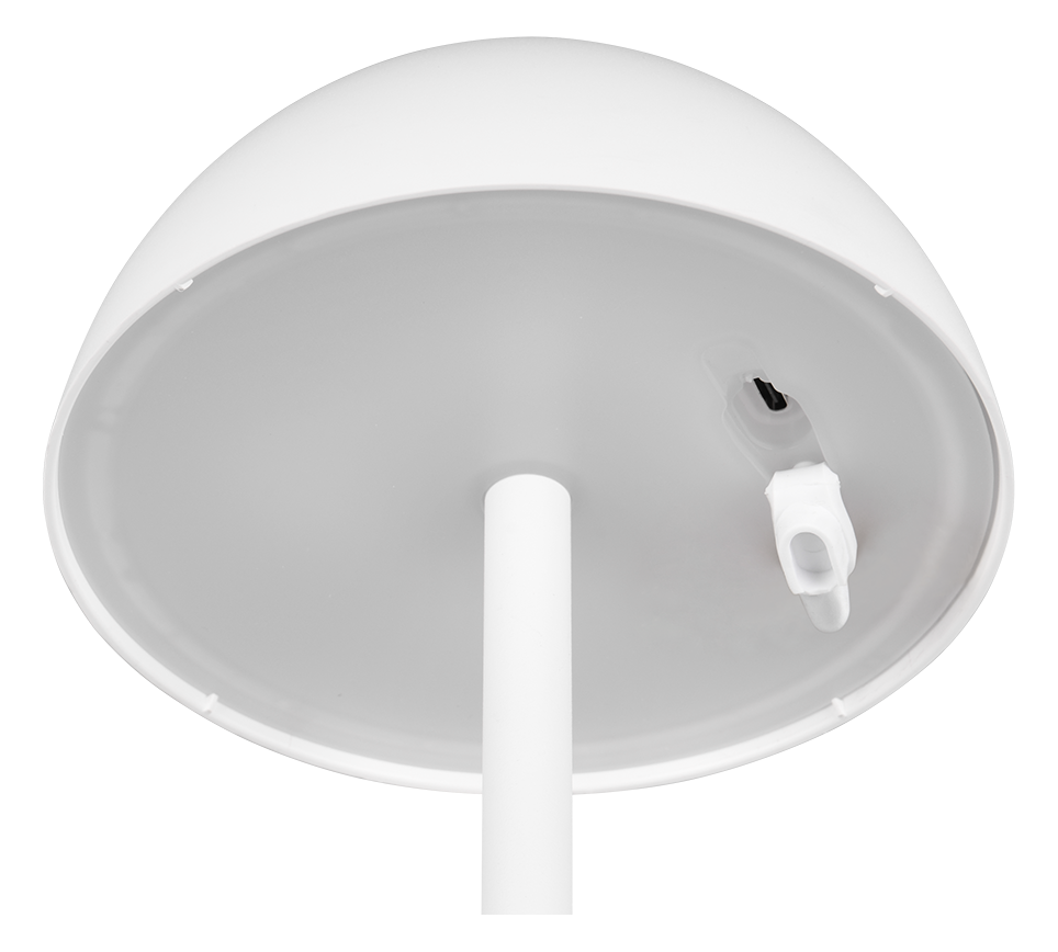 RICARDO | Table lamp | White mat | Plastic