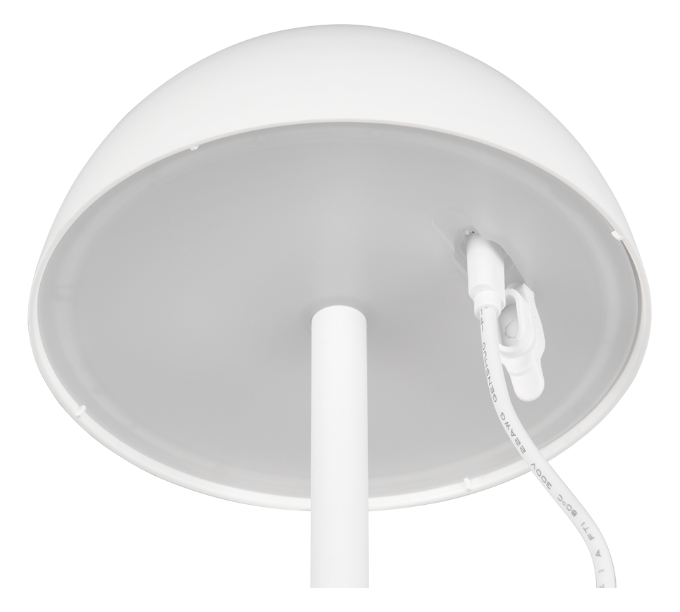 RICARDO | Table lamp | White mat | Plastic