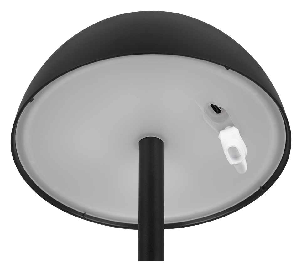 RICARDO | Table lamp | Black mat | Plastic