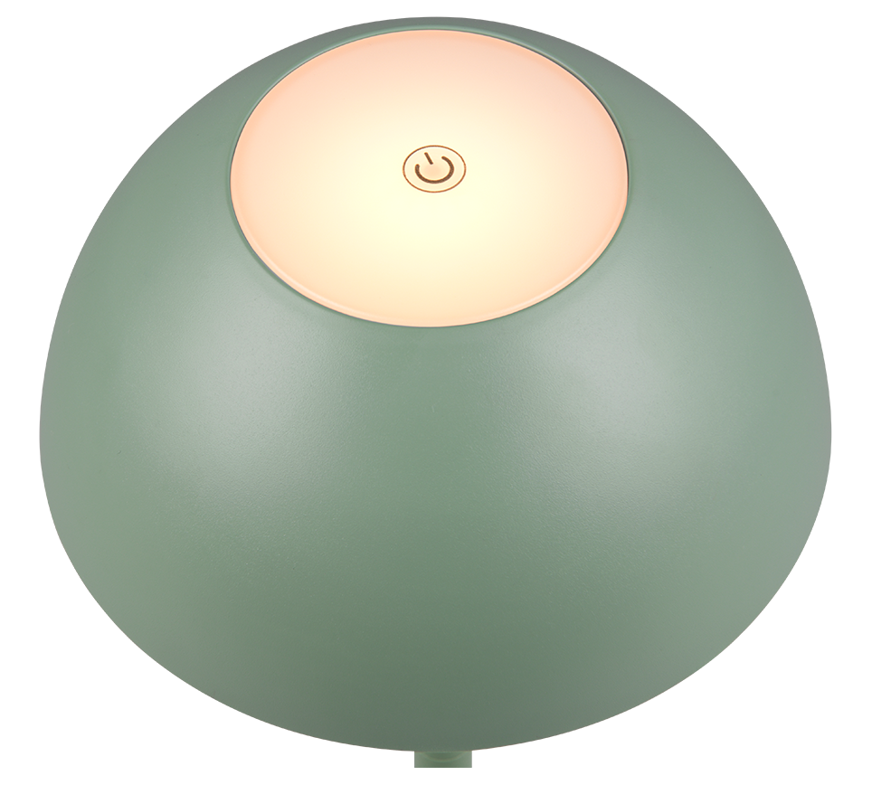 RICARDO | Table lamp | Pistaziengrün | Plastic