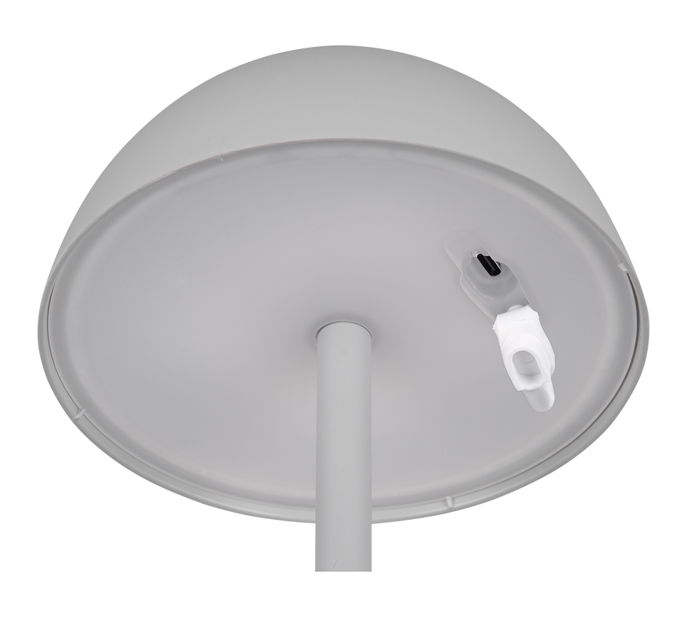 RICARDO | Table lamp | Ultimate grey | Plastic