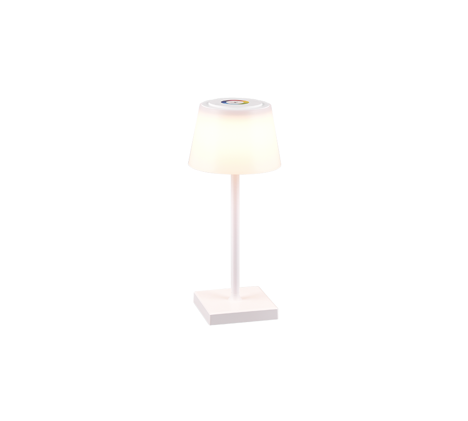 SANCHEZ | Table lamp | White mat | Plastic