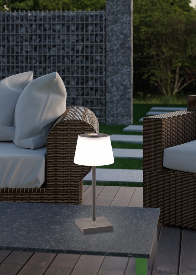 SANCHEZ | Table lamp | Anthracite | Plastic