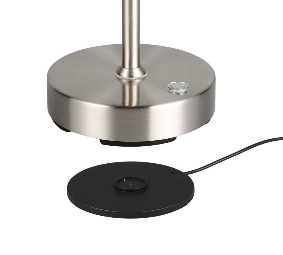 MORENO | Table lamp | Nickel mat | Metal