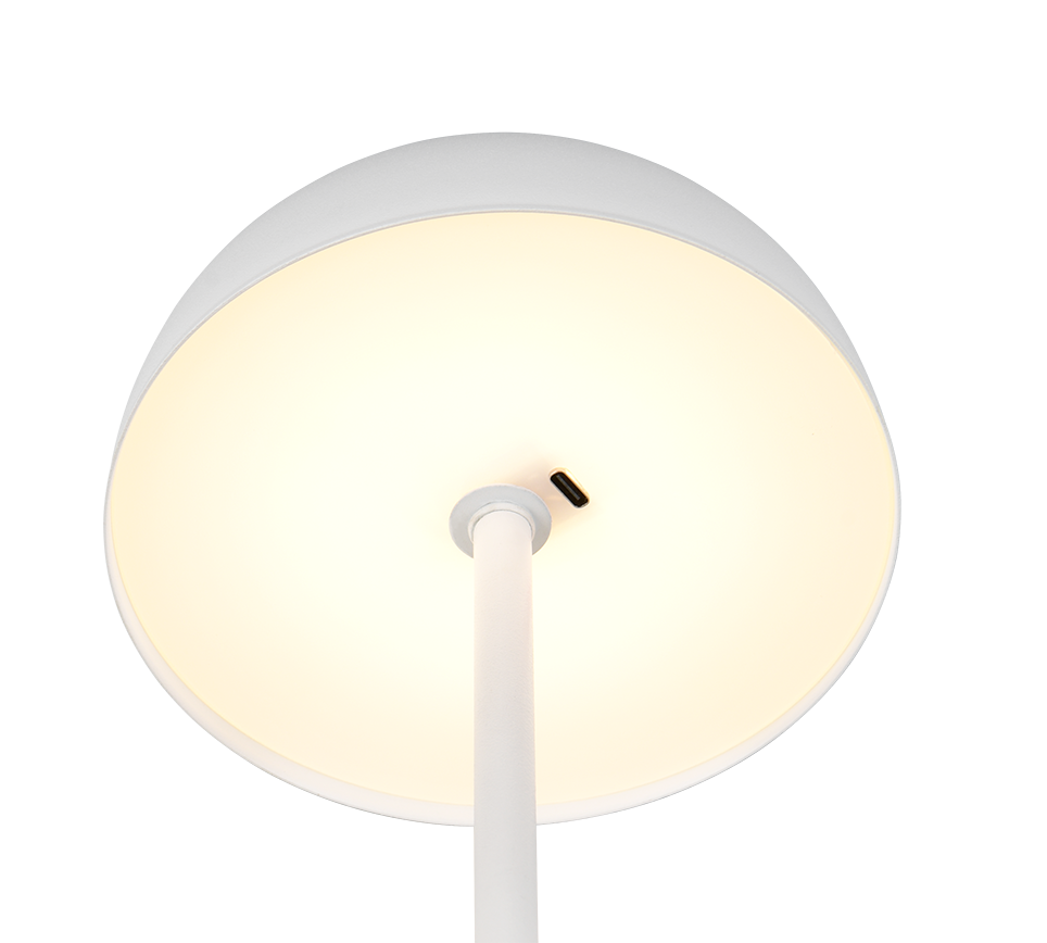 MUNOZ | Table lamp | White mat | Metal