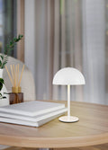 MUNOZ | Table lamp | White mat | Metal