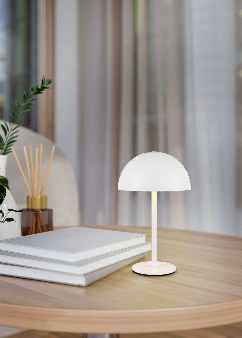 MUNOZ | Table lamp | White mat | Metal