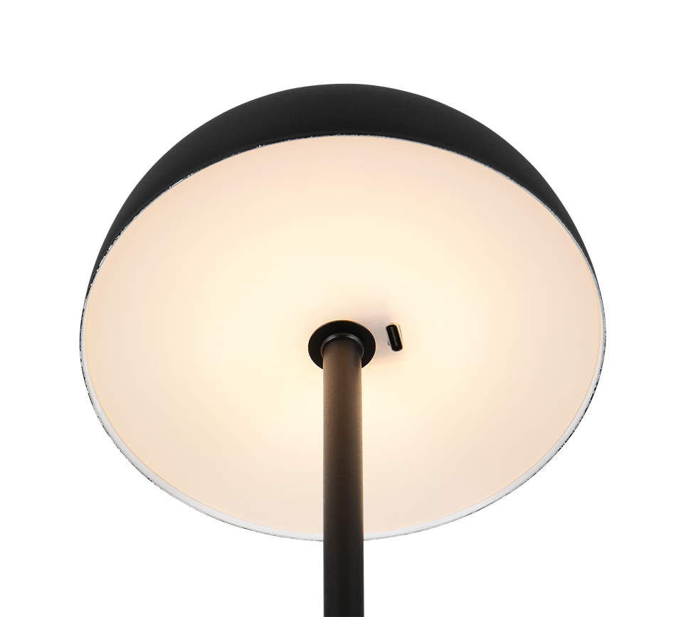 MUNOZ | Table lamp | Black mat | Metal