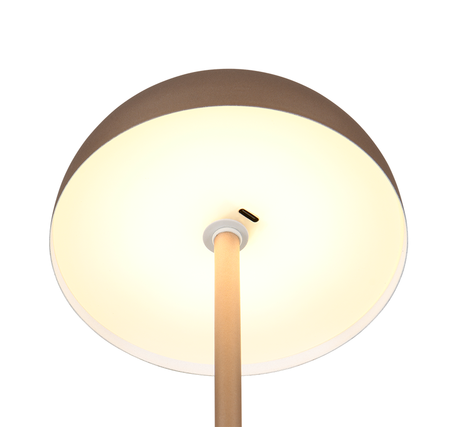 MUNOZ | Table lamp | Coffee | Metal