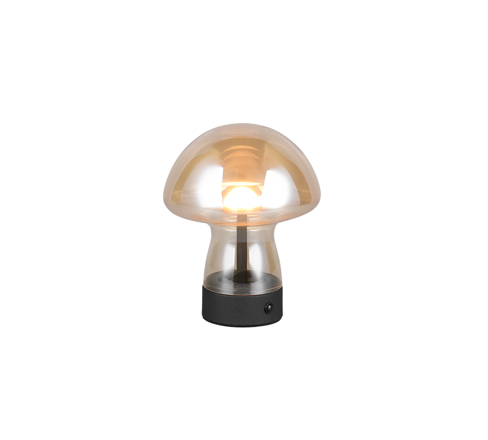 DOOLEY | Table lamp | Amber | Glass