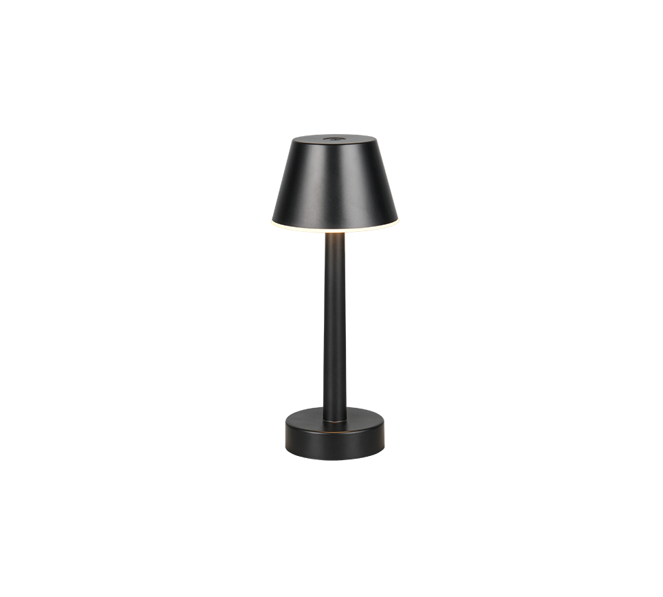 VIDAL | Table lamp | Black mat | Plastic